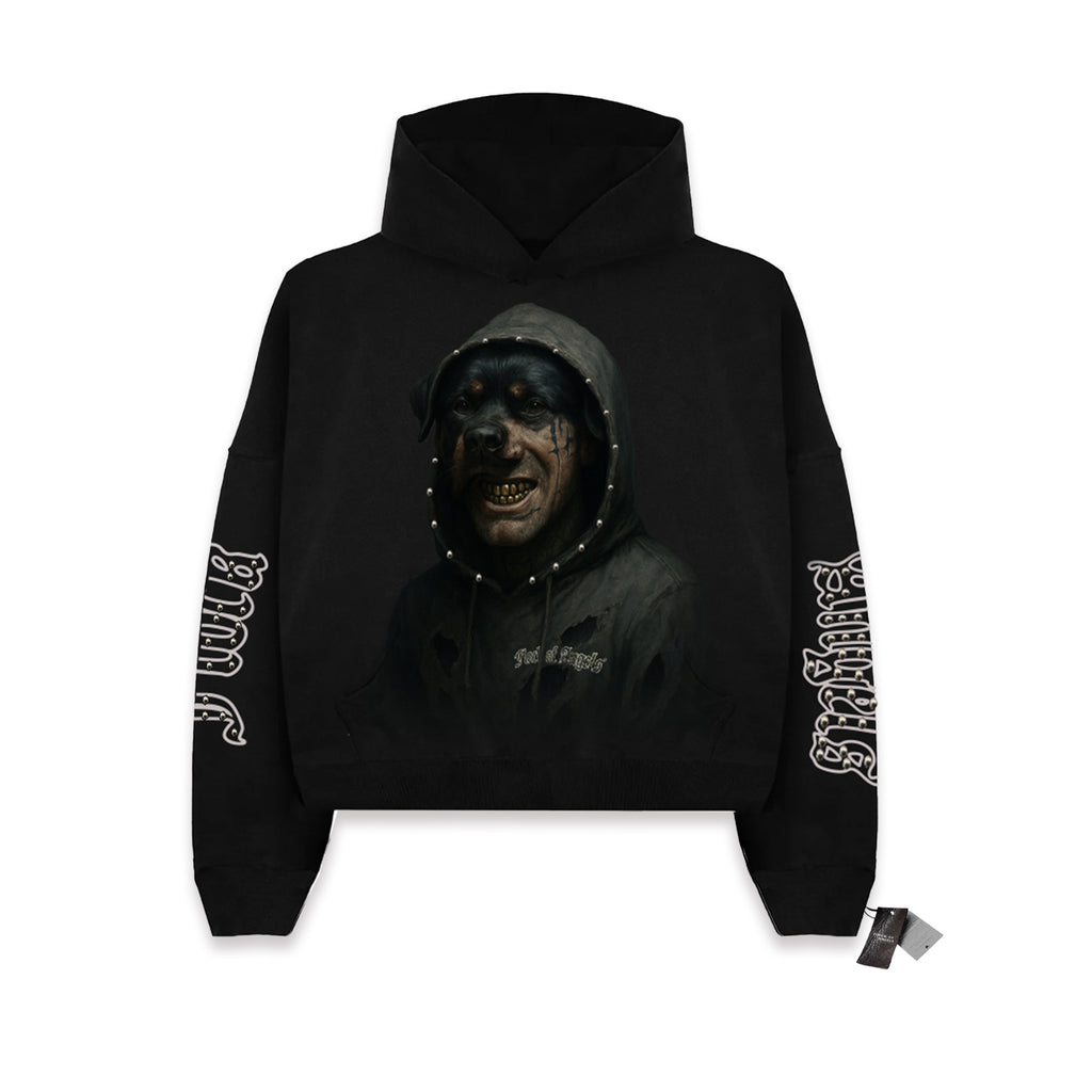 DOG FACE HOODIE