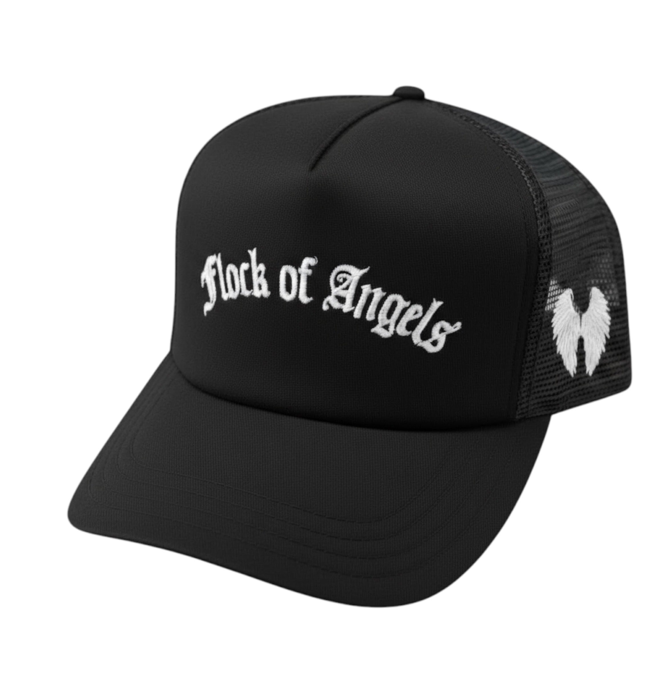 FLOCK OF ANGELS TRUCKER HAT